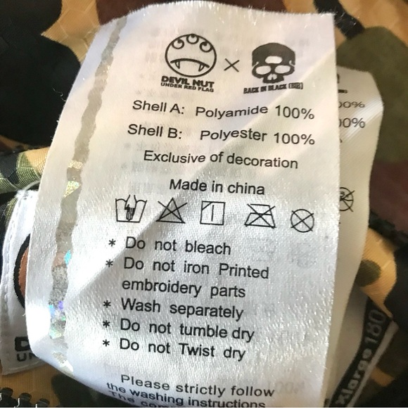 DEVIL NUT Camo Hooded Jacket - Picture 10 of 10